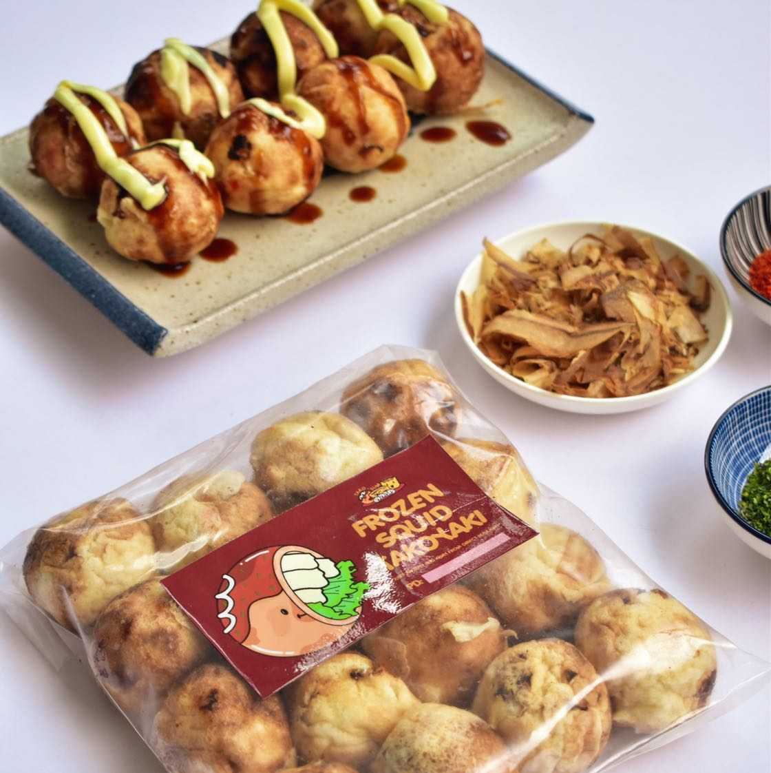 Frozen Squid Takoyaki Kit