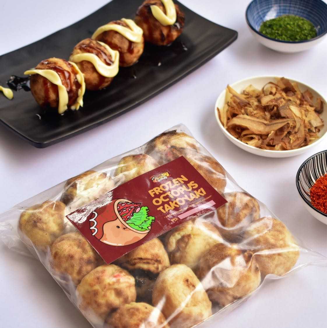 Frozen Octopus Takoyaki Kit